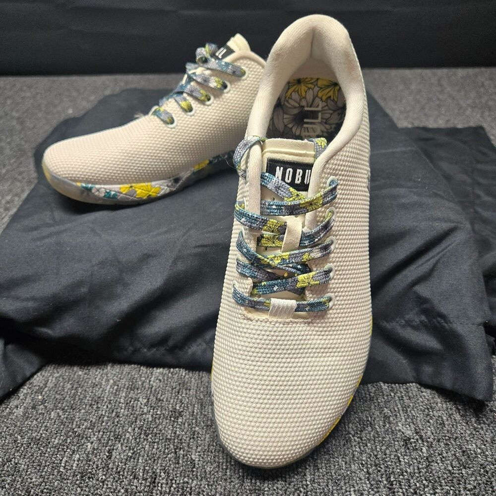 NOBULL Spring Fling Trainers Women’s 10 NEW No Box Multicolor Floral Gym Shoes